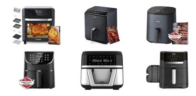 6 freidoras sin aceite Moulinex que puedes comprar en Amazon desde 99,99 euros