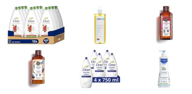 6 Geles de ducha sin aceite que puedes comprar en Amazon desde 5,95 euros